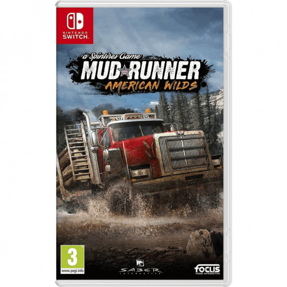 Игра Spintires: MudRunner American Wilds [Nintendo Switch, русские субтитры] в Твери