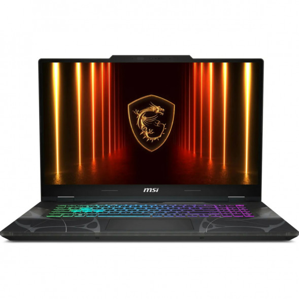 Ноутбук MSI Cyborg 17 B2RWEKG-279XRU (17.3&amp;quot;, IPS, Intel Core 7 240H 2.5ГГц, 10 ядер, 16ГБ DDR5, 1ТБ SSD, NVIDIA GeForce RTX 5050 - 8 ГБ, без ОС), черный в Твери