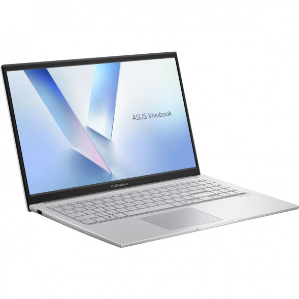 Ноутбук ASUS Vivobook 15 X1504MA-BQ224 (15.6&amp;quot;, IPS, Intel Core 5 320 1.5ГГц, 6 ядер, 8ГБ DDR5, 512ГБ SSD, Intel Graphics, без ОС), серебристый в Твери
