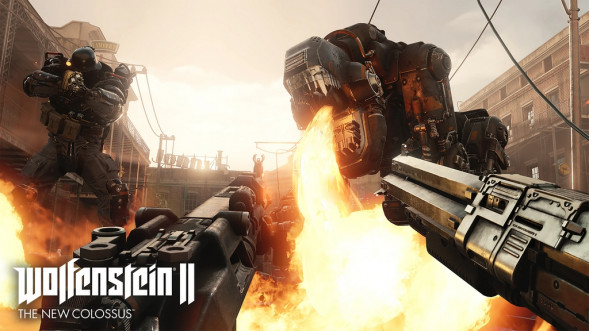 Игра Wolfenstein: Alt History Collection [PS4, английская версия] в Твери