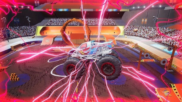 Игра Hot Wheels Monster Trucks: Stunt Mayhem [PS4, английская версия] в Твери