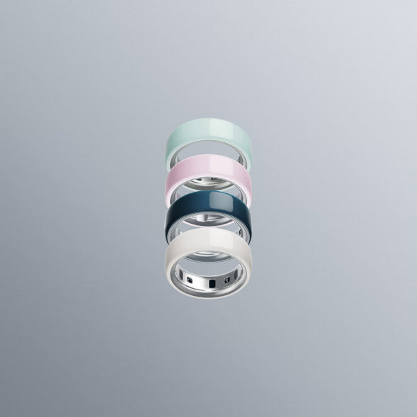 Умное кольцо Oura Ring 4 Ceramic (размер 8), Облако/Cloud в Твери