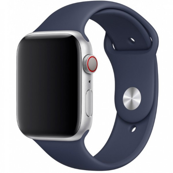 Ремешок для Apple Watch 44mm Midnight Blue Sport Band (MTPX2ZM/A), тёмно-синий в Твери