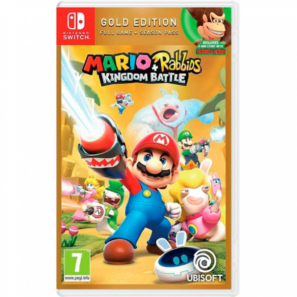 Игра Mario Rabbids: Kingdom Battle. Gold Edition [Nintendo Switch, английская версия] в Твери