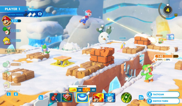 Игра Mario Rabbids: Kingdom Battle. Gold Edition [Nintendo Switch, английская версия] в Твери