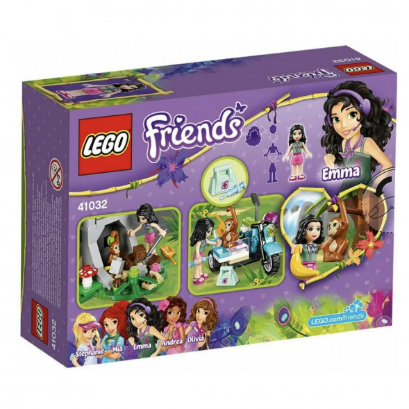 Конструктор LEGO Friends 41032 Джунгли: Мотоцикл скорой помощи в Твери
