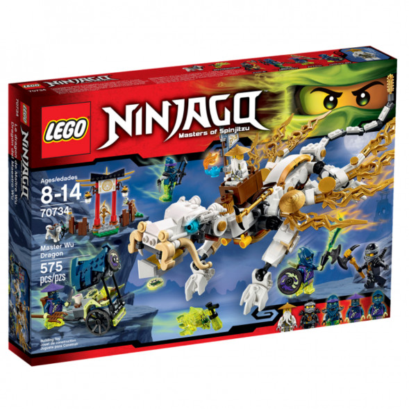 Конструктор LEGO Ninjago 70734 Дракон Сэнсея Ву в Твери