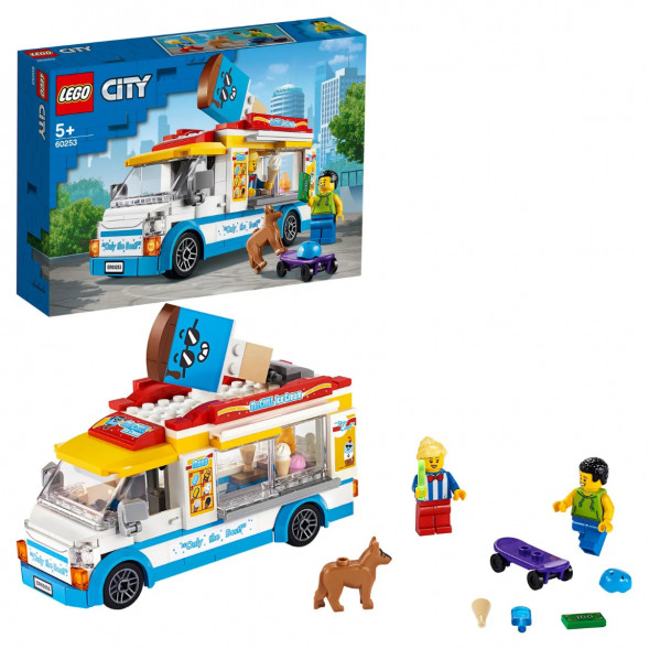 Конструктор LEGO City Great Vehicles 60253 Грузовик мороженщика в Твери