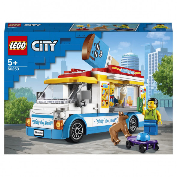 Конструктор LEGO City Great Vehicles 60253 Грузовик мороженщика в Твери