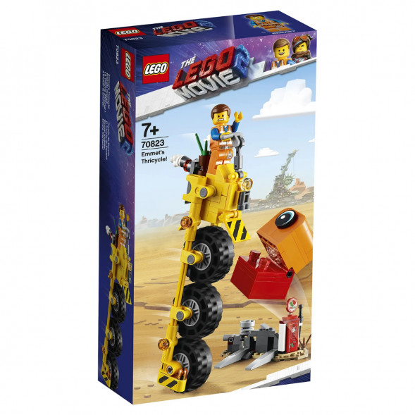 Конструктор LEGO Movie 70823 Трехколёсный велосипед Эммета в Твери