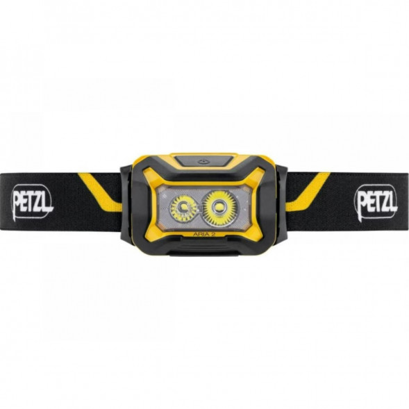 Налобный фонарь Petzl ARIA 2, черно-желтый в Твери