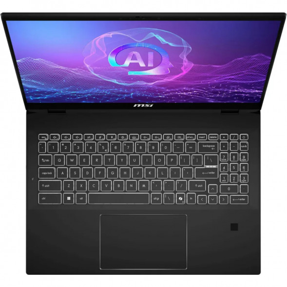 Ноутбук трансформер MSI Summit 16 AI Evo A2HMTG-057RU (16&amp;quot;, IPS, Intel Core Ultra 7 255H 2ГГц, 16 ядер, 16ГБ LPDDR5, 1ТБ SSD, Intel Arc 140T, Windows 11 Home), черный в Твери