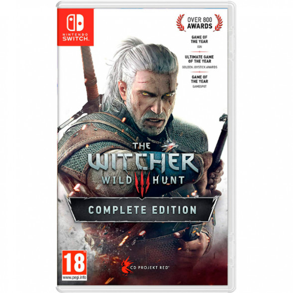 Игра Witcher 3 Wild Hunt Complete Edition (Ведьмак 3: Дикая Охота - Полное Издание) (Русская версия) для Nintendo Switch в Твери