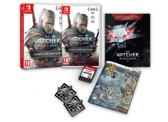 Игра Witcher 3 Wild Hunt Complete Edition (Ведьмак 3: Дикая Охота - Полное Издание) (Русская версия) для Nintendo Switch в Твери