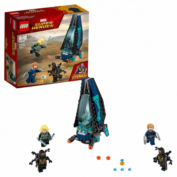Конструктор LEGO Super Heroes 76101 Атака всадников в Твери