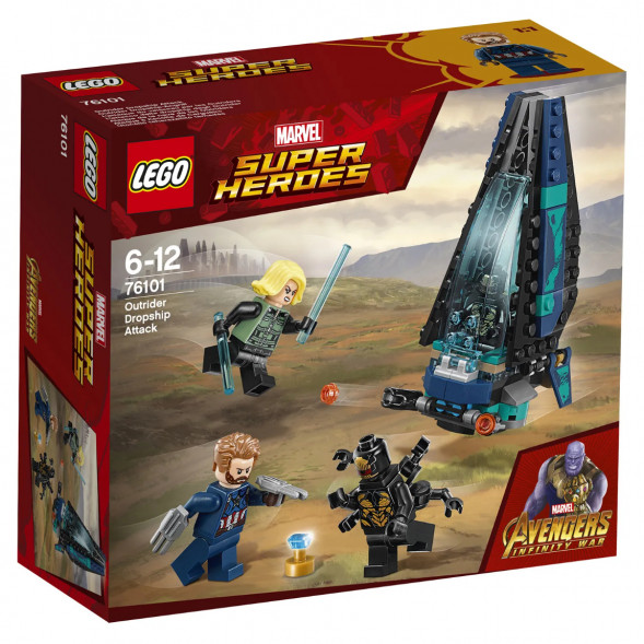 Конструктор LEGO Super Heroes 76101 Атака всадников в Твери
