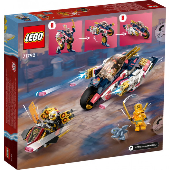 Конструктор LEGO Ninjago 71792 Байк-трансформер Соры в Твери