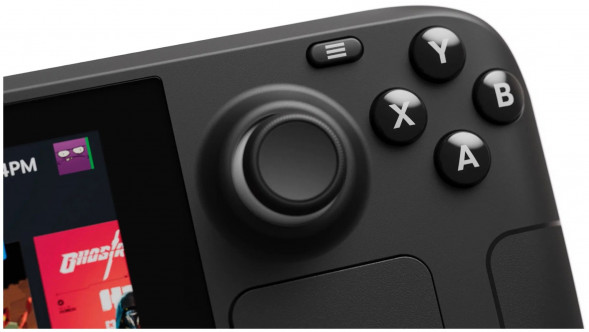 Игровая приставка Valve Steam Deck 64 ГБ SSD, черный в Твери