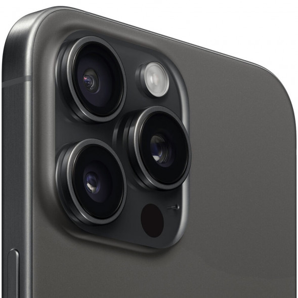 Смартфон Apple iPhone 15 Pro Max 256 ГБ, Dual: nano SIM + eSIM, черный титан в Твери