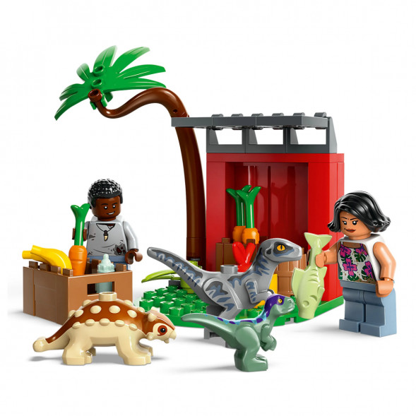 Конструктор LEGO Jurassic World 76963 Центр спасения детенышей динозавров в Твери