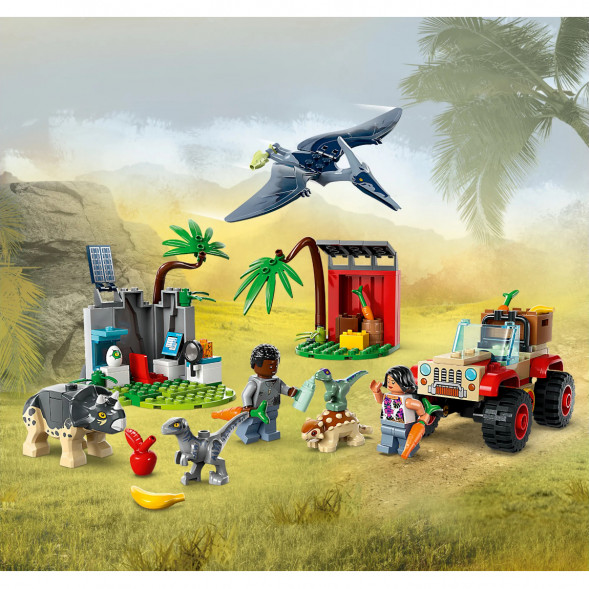 Конструктор LEGO Jurassic World 76963 Центр спасения детенышей динозавров в Твери
