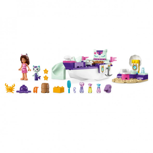 Конструктор LEGO Gabby&amp;#039;s Dollhouse 10786 Корабль и спа Габби и МерКэта в Твери