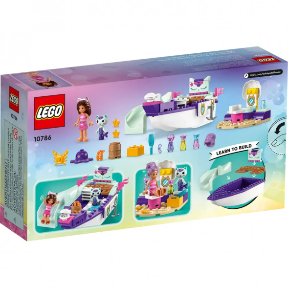 Конструктор LEGO Gabby&amp;#039;s Dollhouse 10786 Корабль и спа Габби и МерКэта в Твери