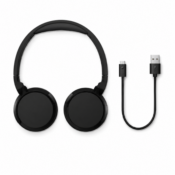 Беспроводные наушники Philips TAH3209 BK, черный в Твери