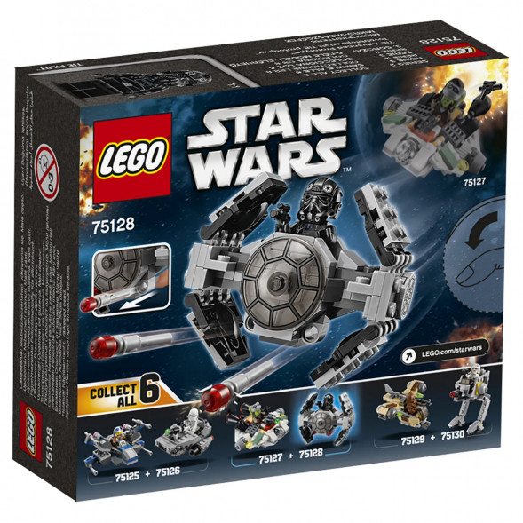 Конструктор LEGO Star Wars 75128 Усовершенствованный прототип истребителя TIE в Твери