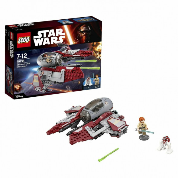 Конструктор LEGO Star Wars 75135 Перехватчик джедаев Оби-Вана Кеноби в Твери