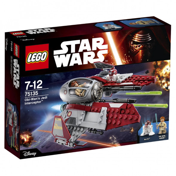Конструктор LEGO Star Wars 75135 Перехватчик джедаев Оби-Вана Кеноби в Твери