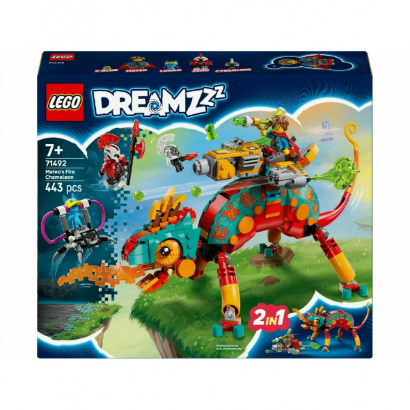 Конструктор LEGO DREAMZzz 71492 Огненный хамелеон Матео в Твери