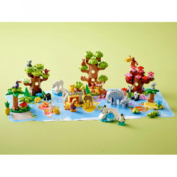 Конструктор LEGO DUPLO 10975 Дикие животные мира в Твери