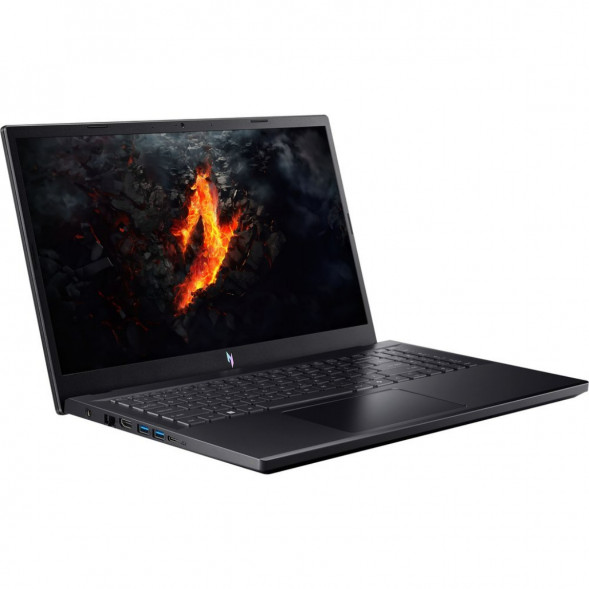 Ноутбук Acer Nitro V 15 ANV15-52-92DD (15.6&amp;quot;, IPS, Intel Core i9 13900H 2.6ГГц, 14 ядер, 16ГБ DDR5, 512ГБ SSD, NVIDIA GeForce RTX 5060 - 8 ГБ, без ОС), черный в Твери