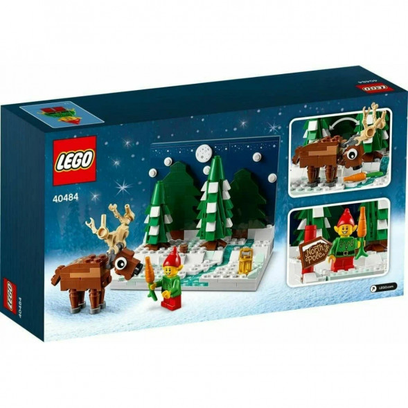Конструктор LEGO 40484 Перед домом Деда Мороза в Твери