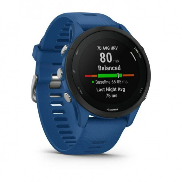Умные часы Garmin Forerunner 255 Sport с синим ремешком 010-02641-11 в Твери
