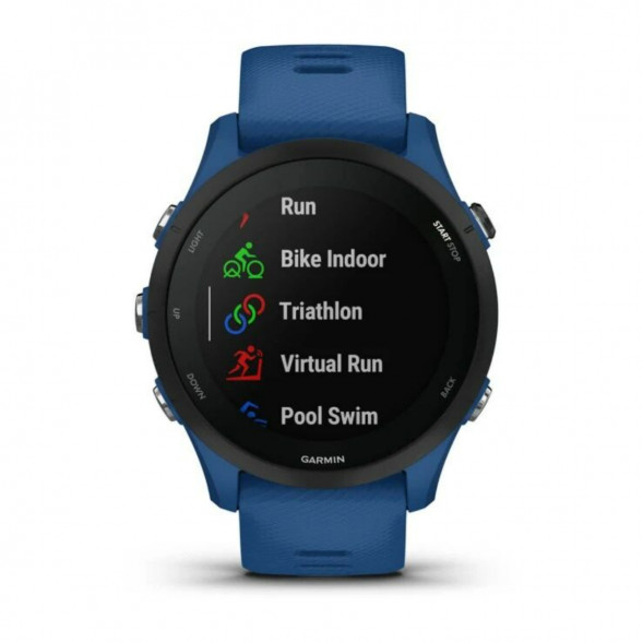 Умные часы Garmin Forerunner 255 Sport с синим ремешком 010-02641-11 в Твери